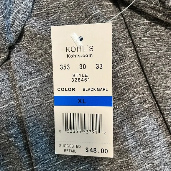 NWT! Haggar Polo Shirt. Short Sleeve. Grey. - Picture 5 of 8